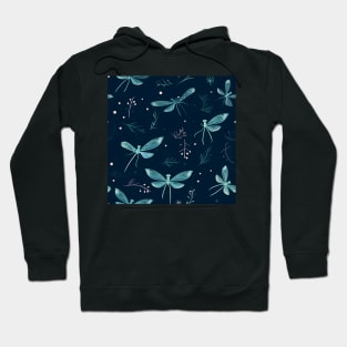 Dragonfly Pattern 13 Hoodie